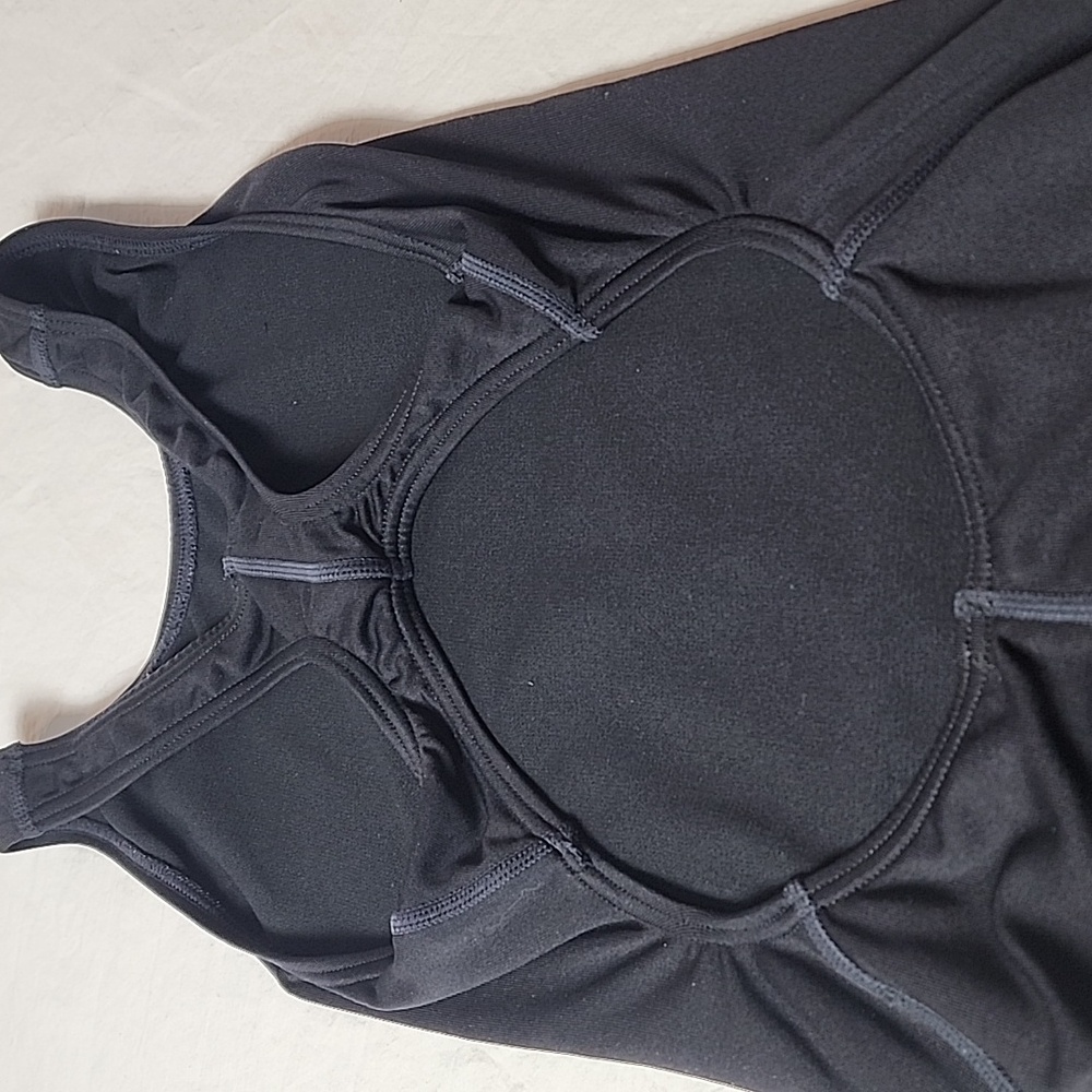 TYR Kids Black One Piece Swimsuit Size 14/16 Youth - Picture 4 of 6